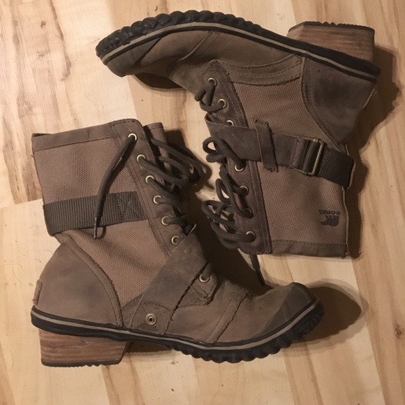 Sorel Brown Tan Winter Boots - Picture 2 of 5